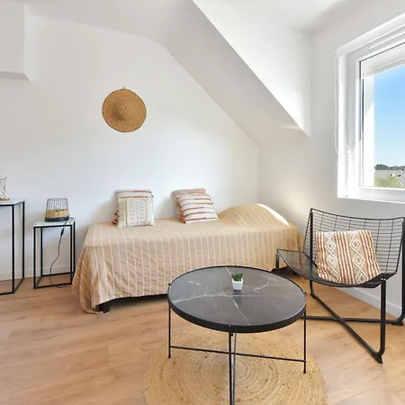 Langoustine 2 A 3p Cosy Proche Port شقة *